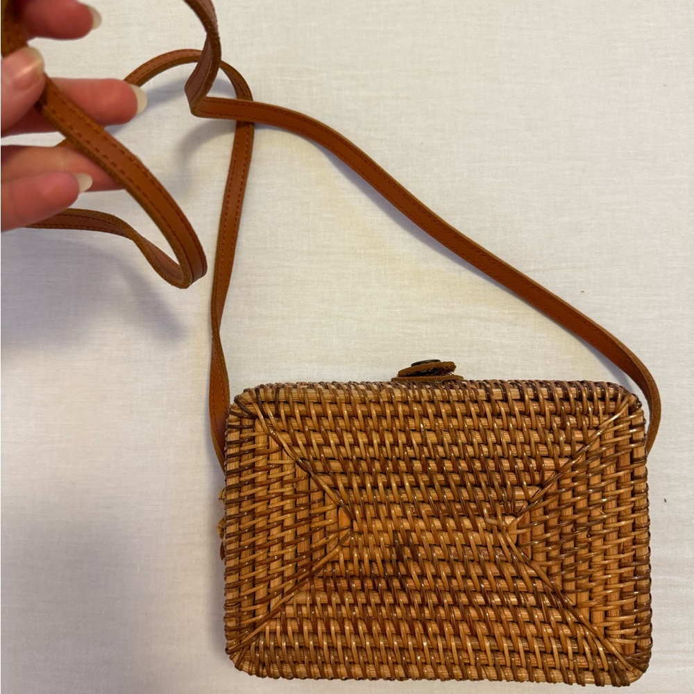 Cute little Rattan Woven Crossbody Bag